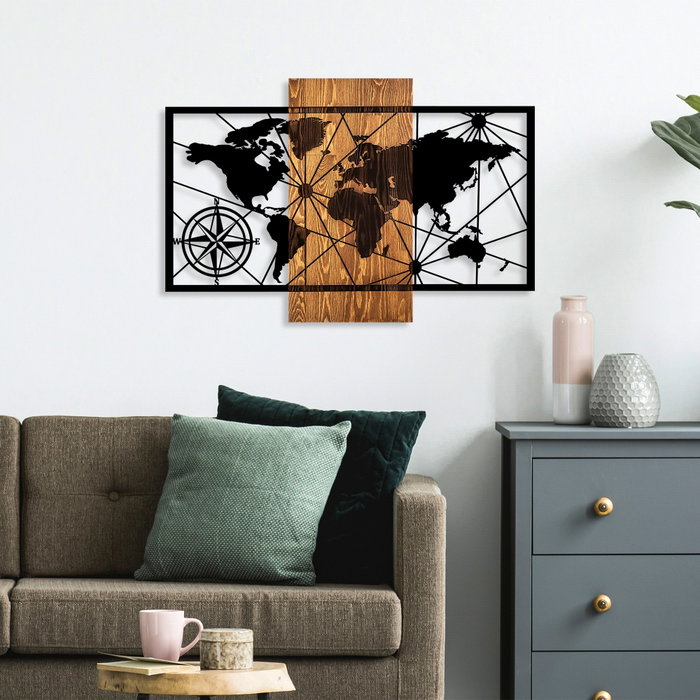 Wallity World Map 3-M